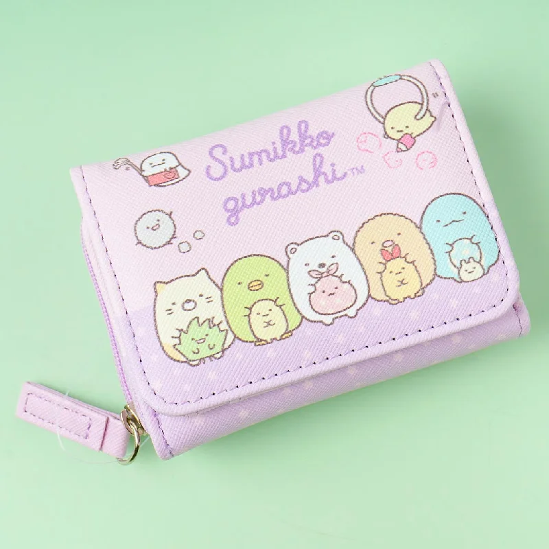 Sumikko Gurashi Friends Trifold Wallet