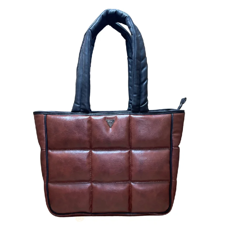 Brown Padded Tote Shopper