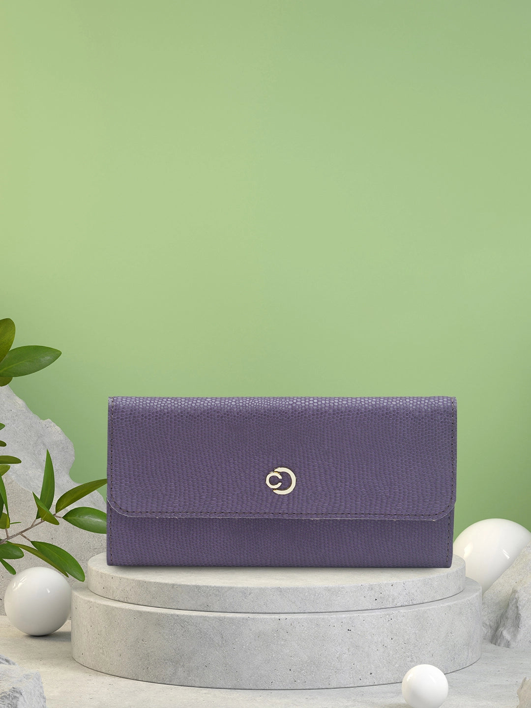 Caprese Helena Wallet Medium Plum