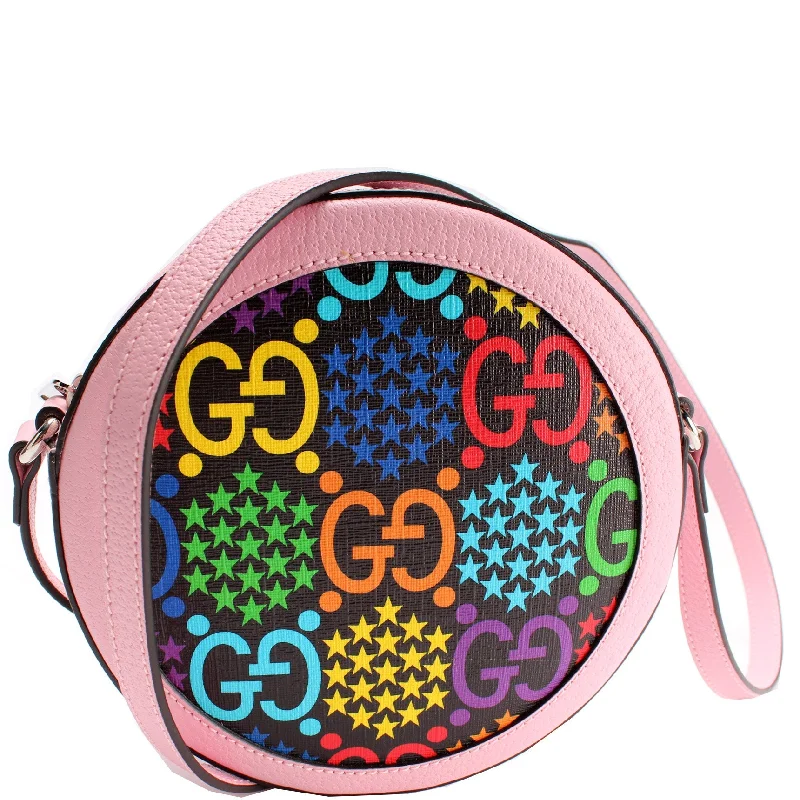 GG Psychedelic Round Shoulder Bag