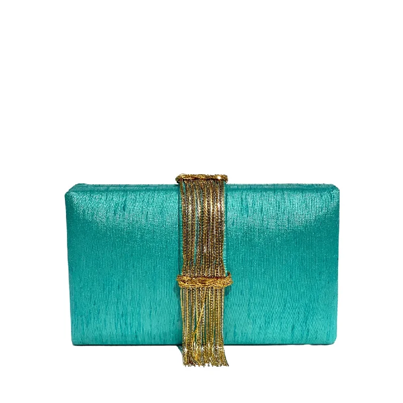 Capri Fringe Clutch