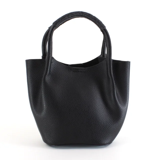 Small Tote Crossbody Bag Black