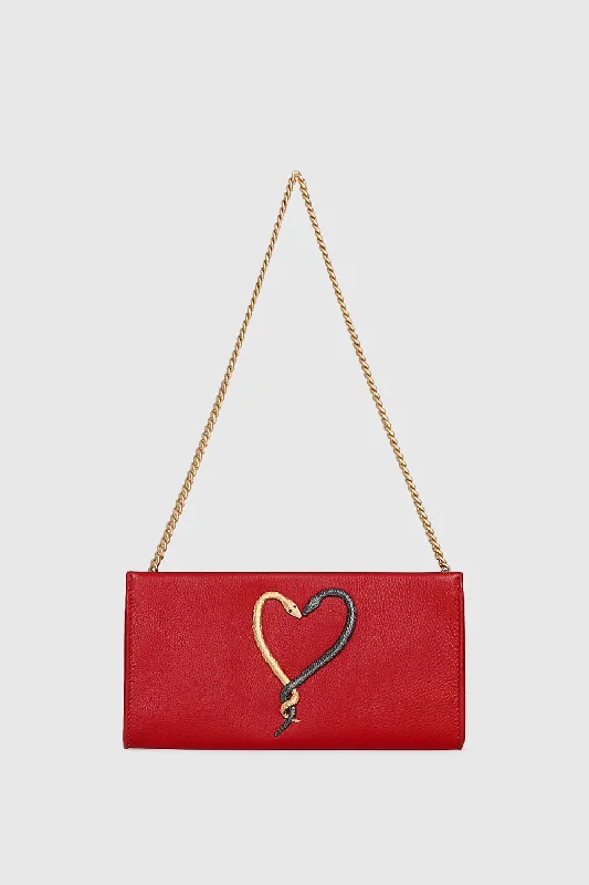 Year Of The Snake Heart Clutch