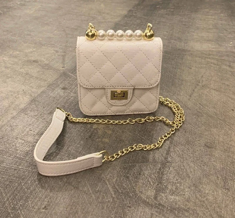 Tiny Classic Pearl Handbag