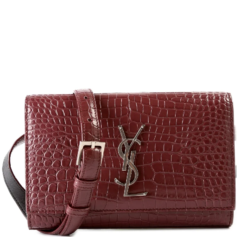 Kate Belt Bag Croc Embossed