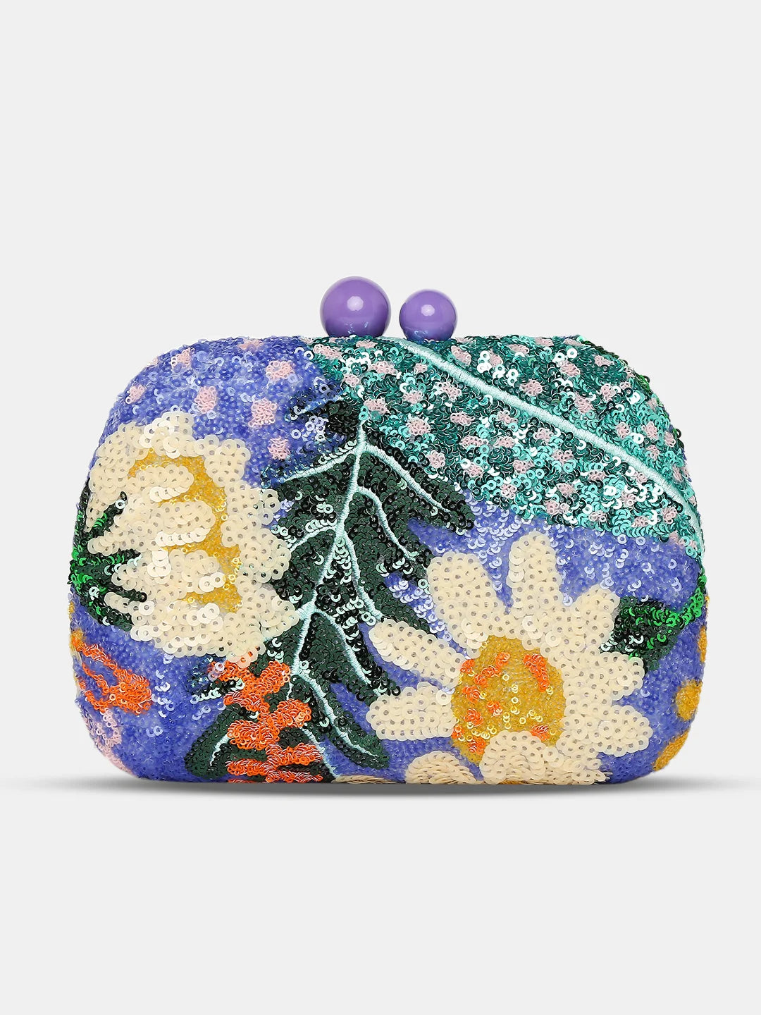 Caprese Victoria Clutch Small Purple