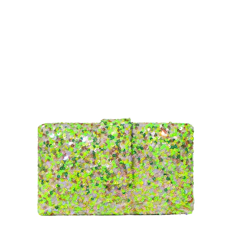 Lime Kitsch Clutch