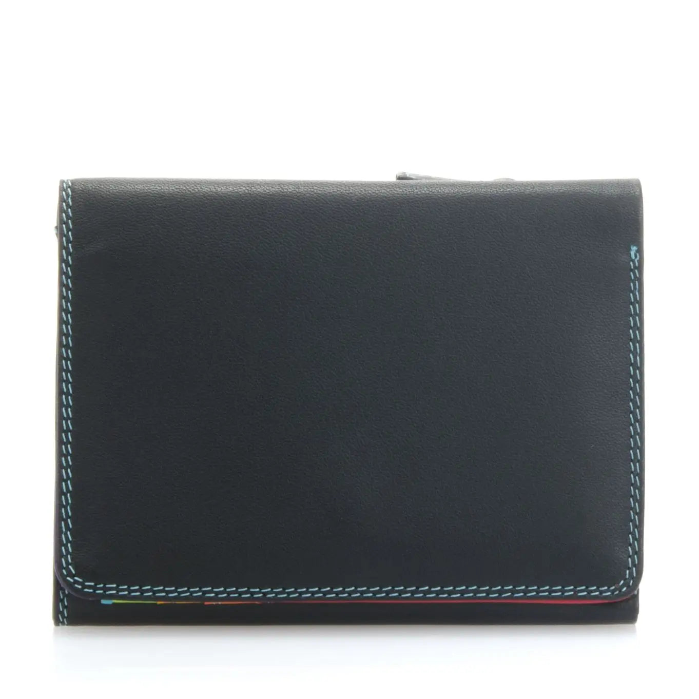 Medium Tri Fold Wallet in Black/Pace