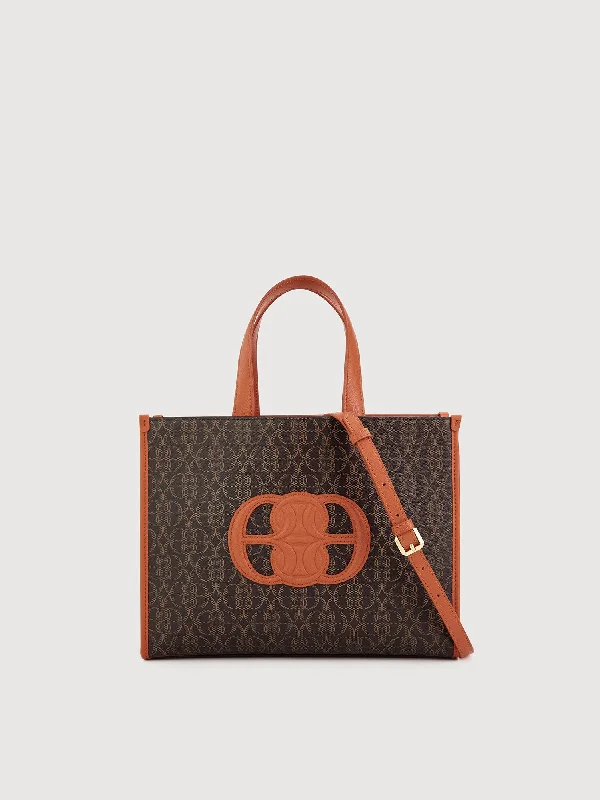 La Luna Monogram Large Tote Bag