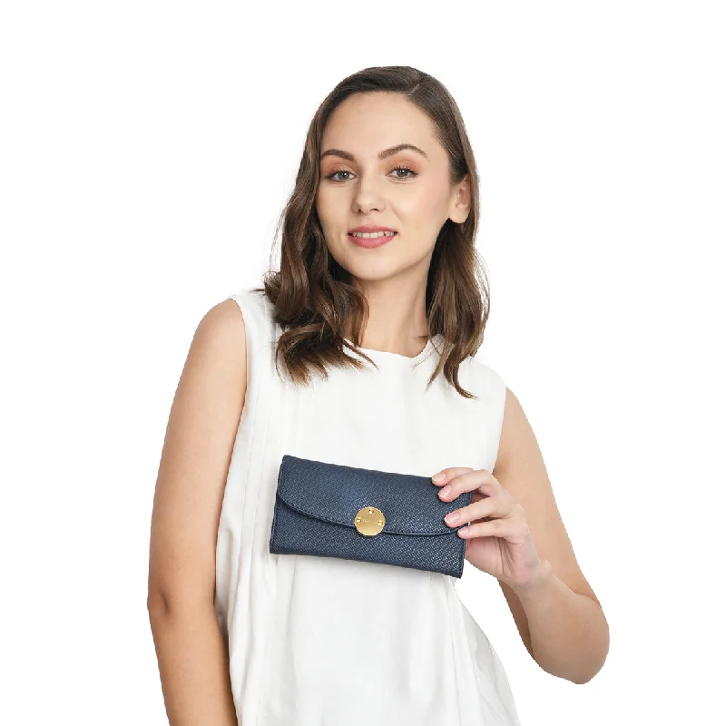 Caprese Cherry Wallet Medium Blue