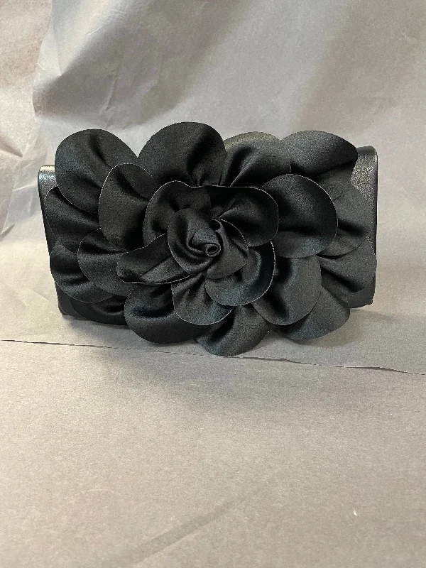 Sondra Roberts Satin Rose Clutch