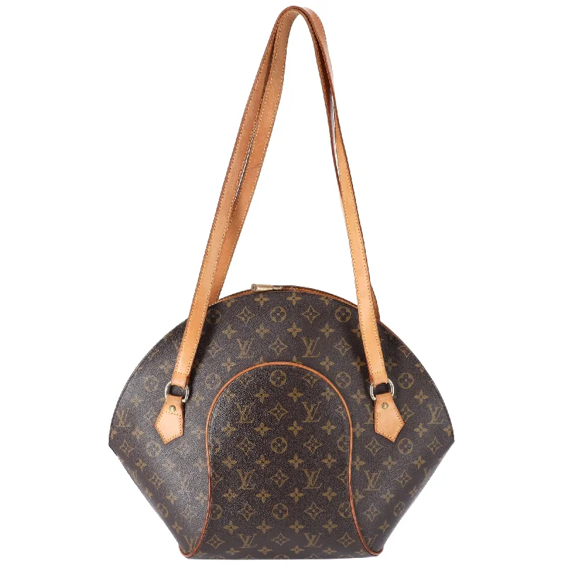 Louis Vuitton Ellipse Shopping Tote Monogram Shoulder Bag M51128 Brown