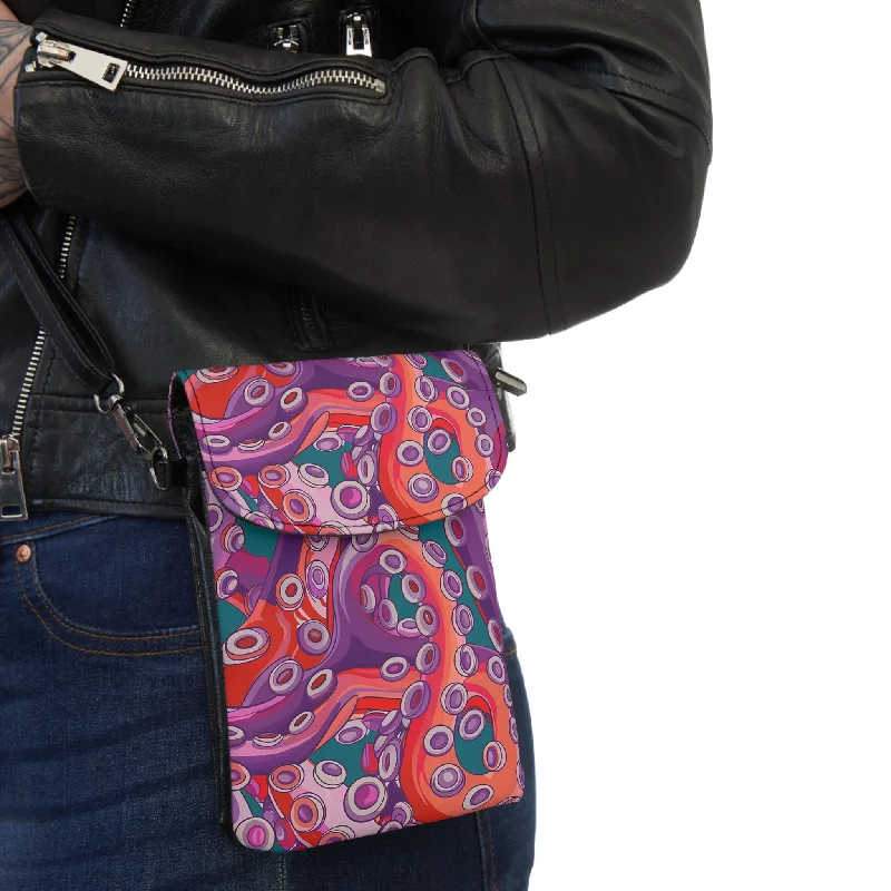 Color Me Octopus Cell Phone Wallet