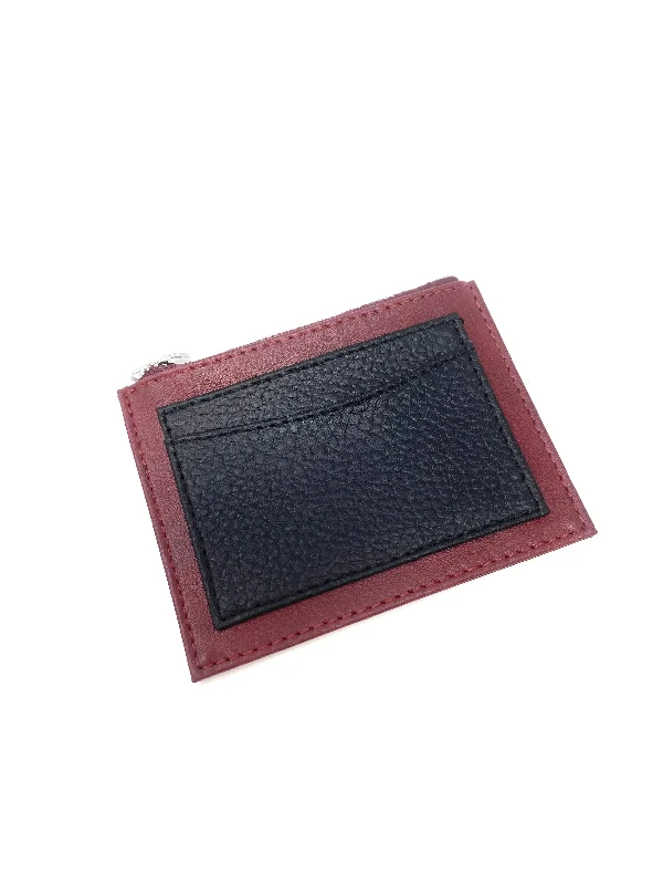 Brit Wallet in Bordeaux/Pebble from Novacas