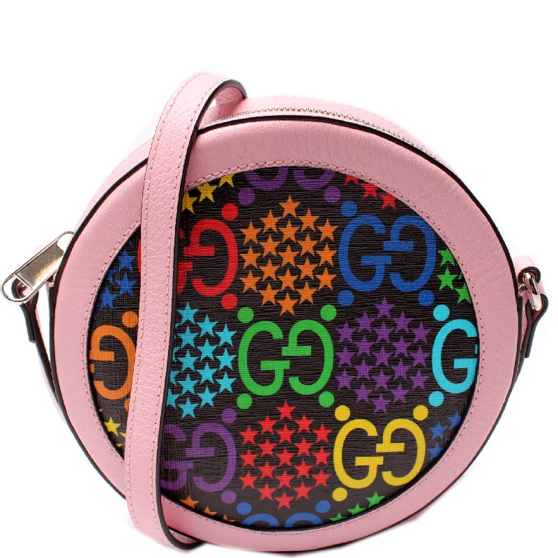 GG Psychedelic Round Shoulder Bag