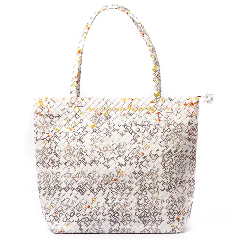 Limited Edition - White Woven Shoulder Bag