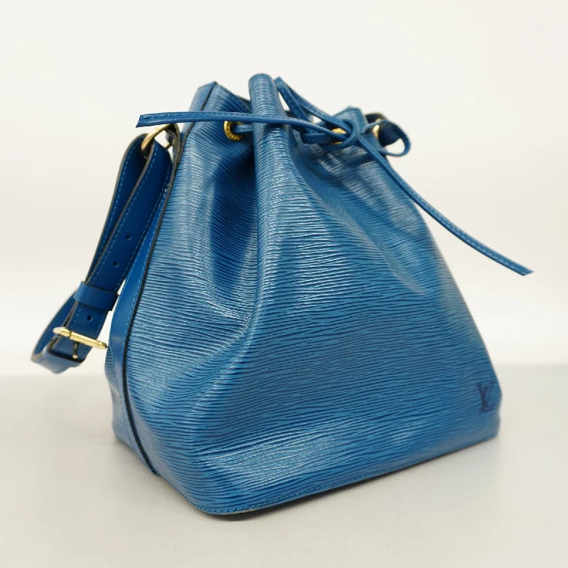 LOUIS VUITTON  Epi Petit Noe M44105 Women's Shoulder Bag Toledo Blue