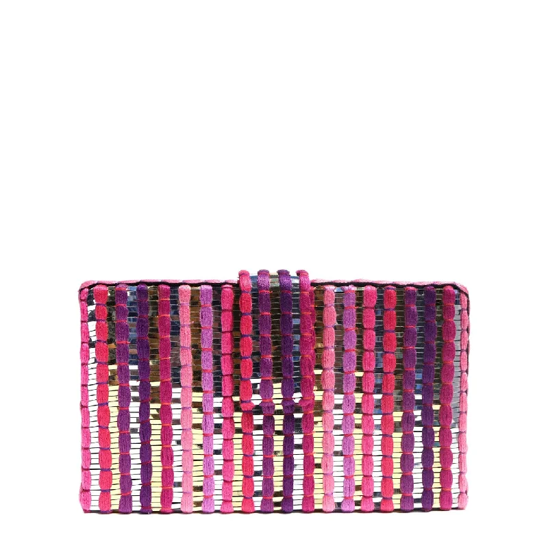 Viva Magenta Dori Clutch