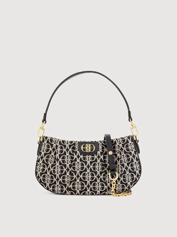 Nadia Monogram Shoulder Bag