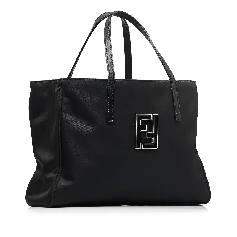 Fendi FF Nylon Tote Bag (SHG-c5xXsH)