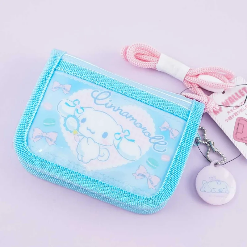 Cinnamoroll Ribbons & Macarons Wallet