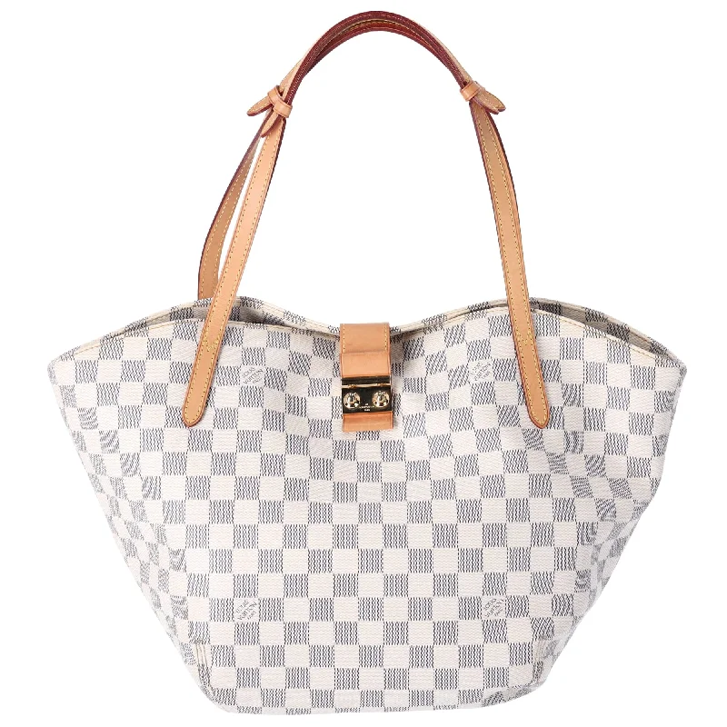 Louis Vuitton Salina PM Damier Tote Bag N41208 Azur Damier Canvas