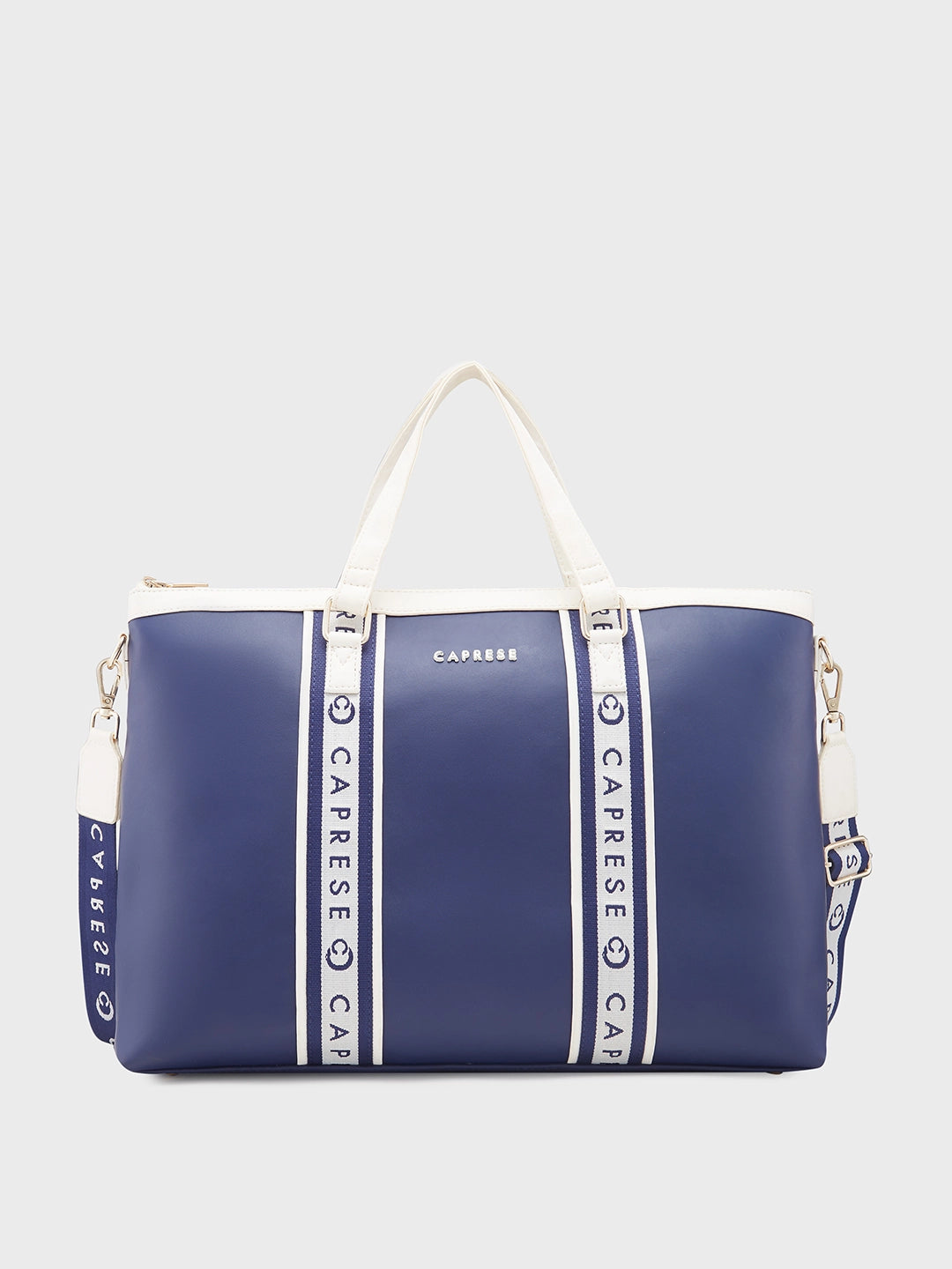 Caprese Trinity Laptop Bag Large Women Handbag | Office Handbag Navy