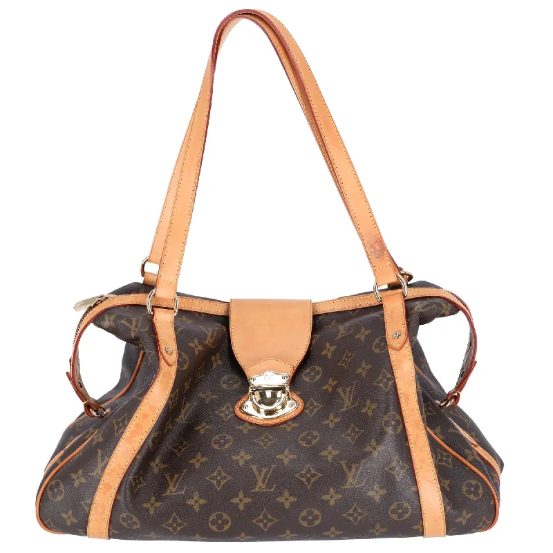 Louis Vuitton Stresa GM Monogram Brown Large Shoulder Bag M51188