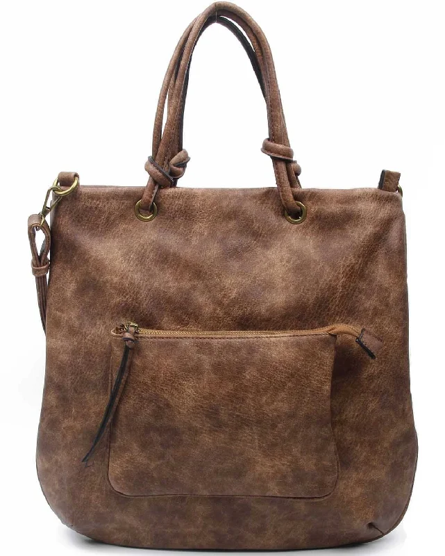 The Addison Tote - Brown