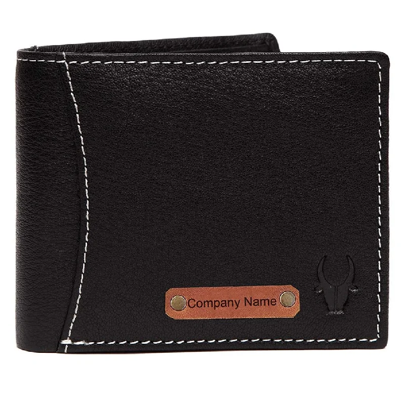 WILDHORN® RFID Protected Customizable Wallet for Gifting | Engrave with Your Name,Company Name or Initials