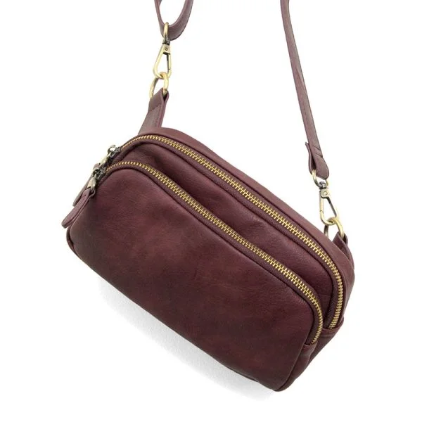 JOY ACCESSORIES KYLIE SLING/BELT BAG - EGGPLANT - L821218