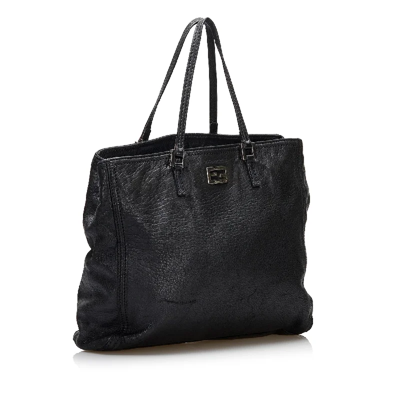 Fendi Leather Tote Bag (SHG-haxu6g)