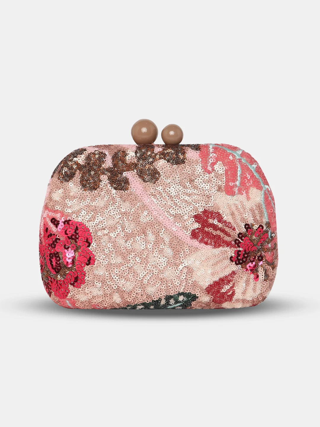 Caprese Victoria Clutch Small Pink