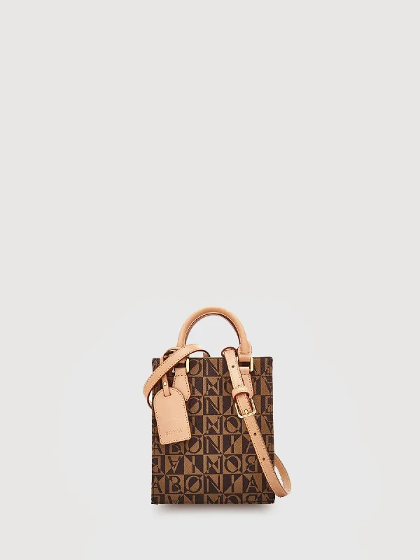 Veronica Monogram Petite Tote