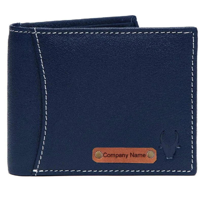 WILDHORN® RFID Protected Customizable Wallet for Gifting | Engrave with Your Name,Company Name or Initials