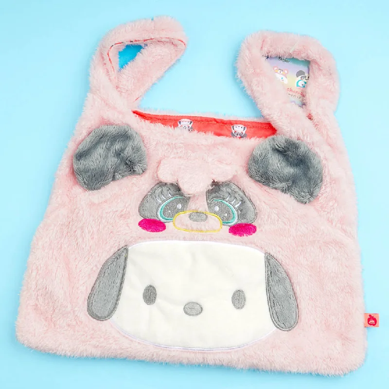 Pochacco Fluffy Bear Mini Handbag