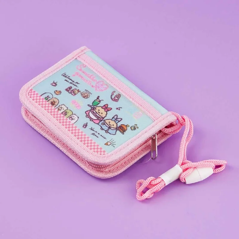 Sumikko Gurashi Diner Wallet With Neck Strap