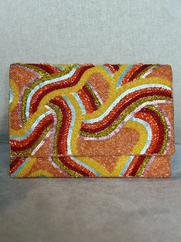 Warm Multicolor Clutch