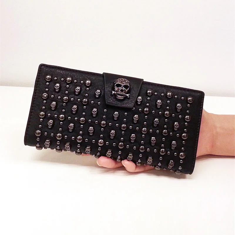 Skull Beads Wallet