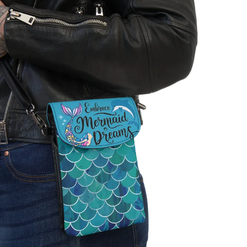 Phone Wallet - Embrace Mermaid Dreams