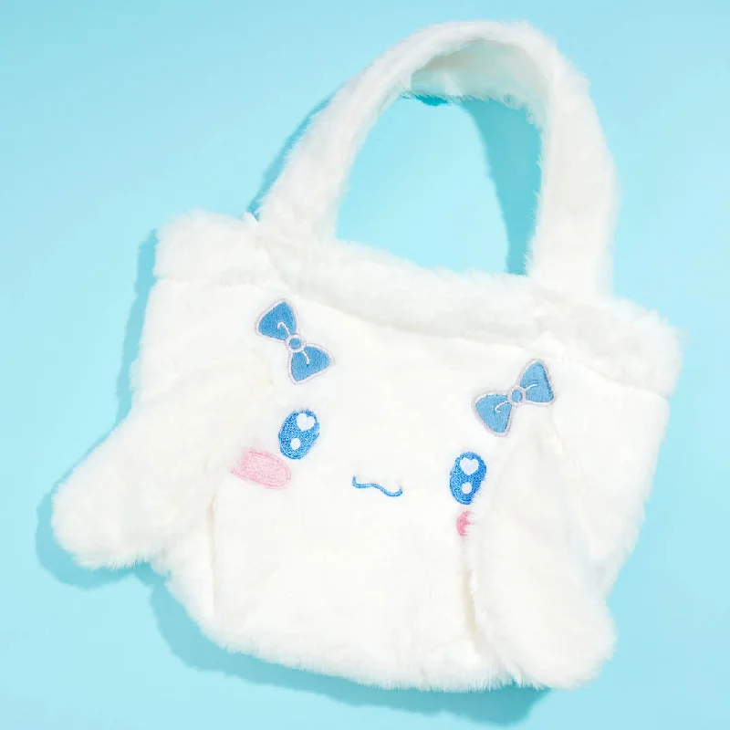 Cinnamoroll Ribbons Fur Handbag