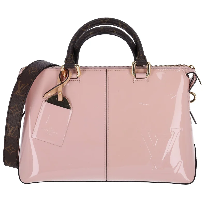 Louis Vuitton Vernis Mirror Tote Pink Rose Ballerine Patent Leather M54639