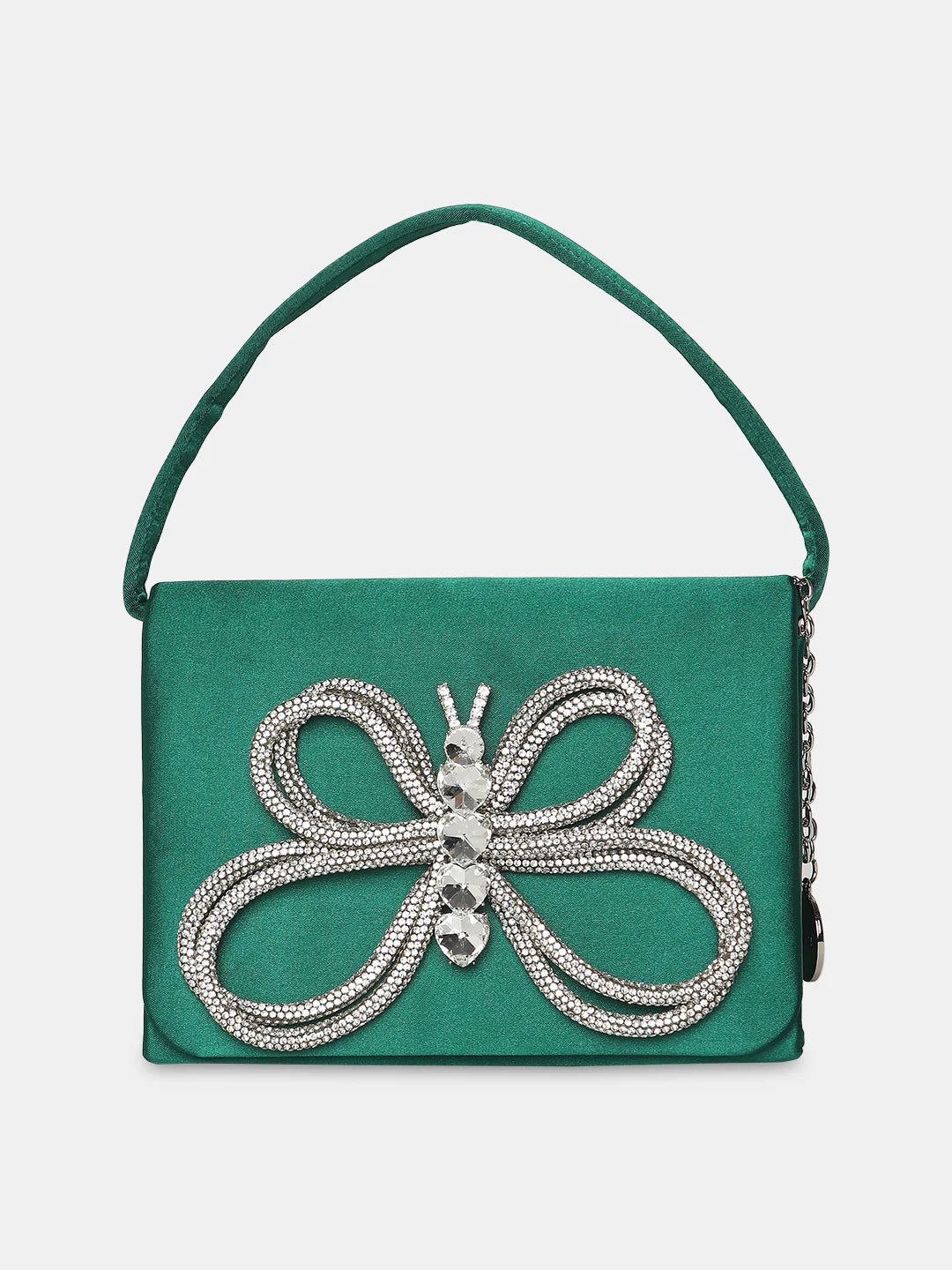 Caprese Ella Clutch Small Green