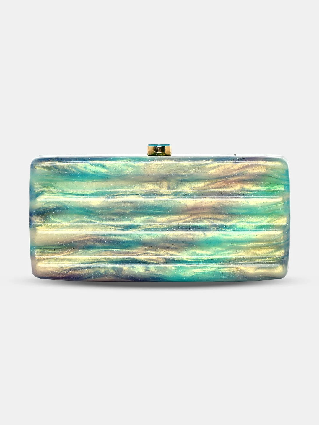 Caprese Gaina Clutch Small Blue