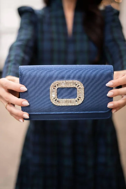 Navy Ruby Clutch