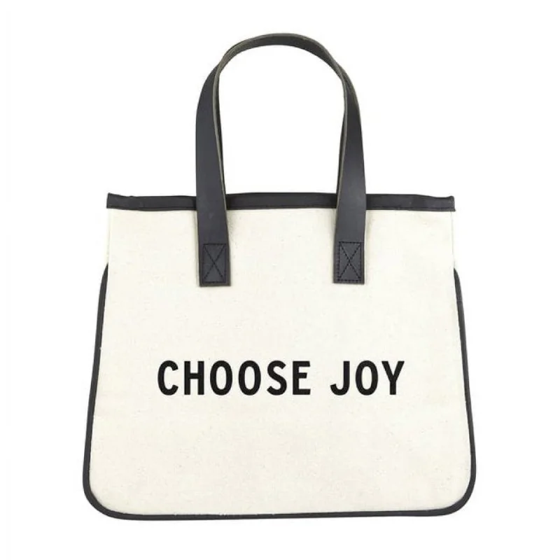 Choose Joy Mini Canvas Tote