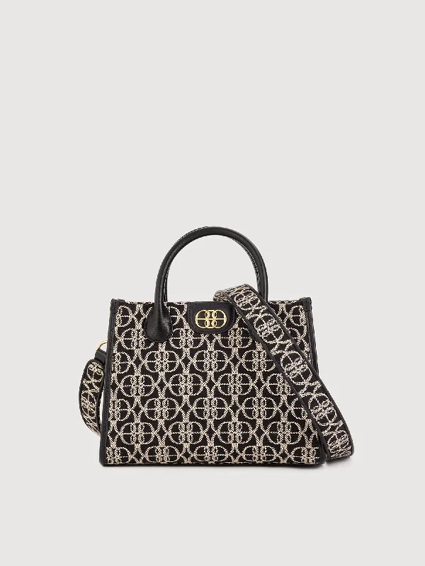 Nadia Small Monogram Tote Bag