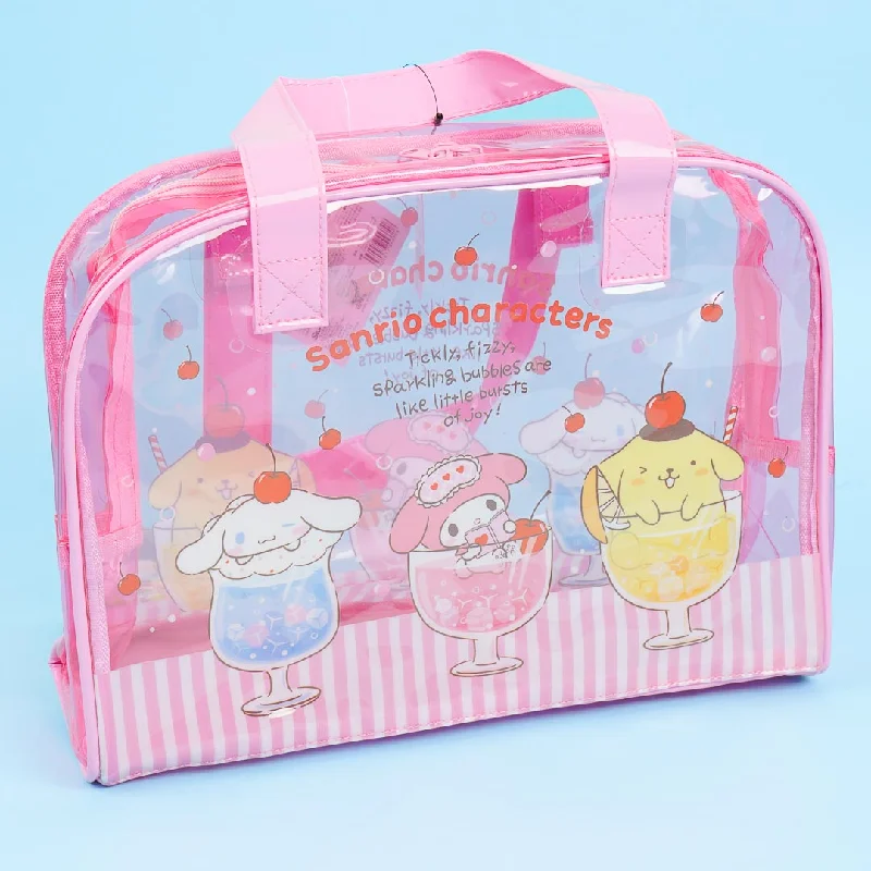 Sanrio Characters Refreshing Soda Waterproof Handbag