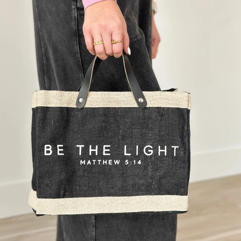 Be The Light Mini Market Tote