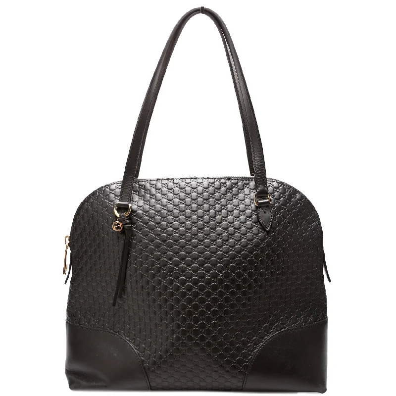 Micro Guccissima Dome Tote Large